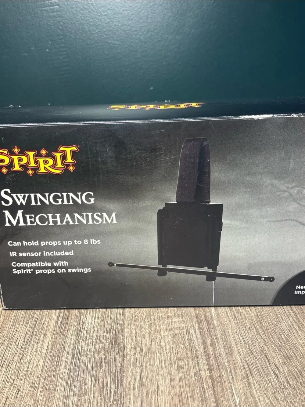 Spirit Halloween Swinging Mechanism With IR Sensor and A/C Adapter NEW